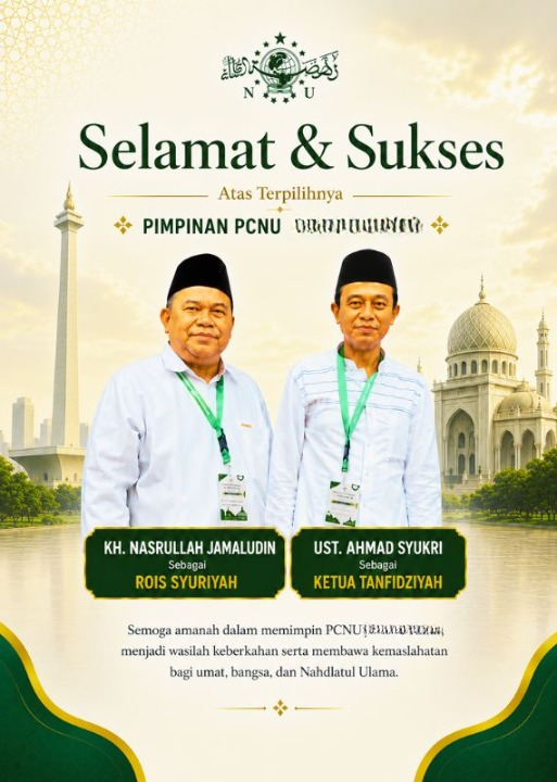 PCNU  Pengurus Cabang Kabupaten Timor Tengah Selatan Rois Syuriyah KH Nasrullah Jamaludin dan Ketua Tanfidziyah Ust Ahmad Syukri